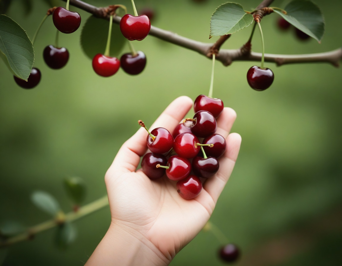 Kirschen ernten – Tipps zum Sauerkirschen Pflücken