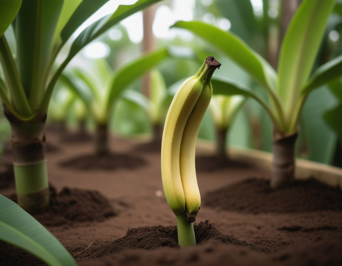 Bananenpflanze vermehren