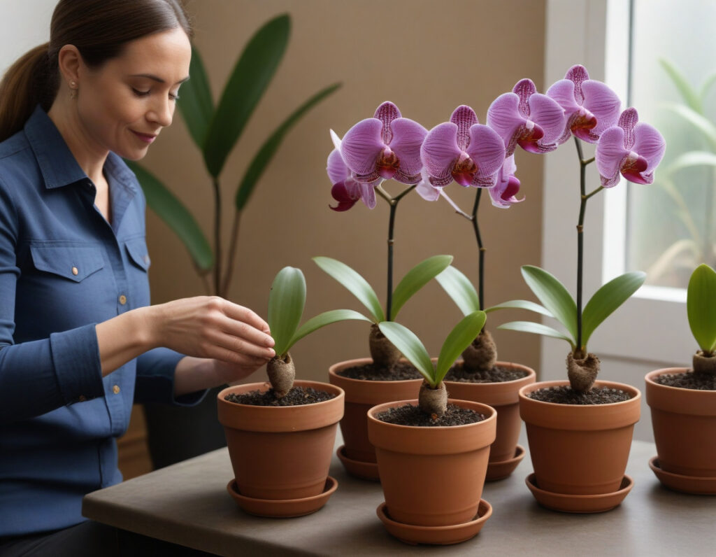 Orchideen umtopfen - so geht´s! - Elli's Garten
