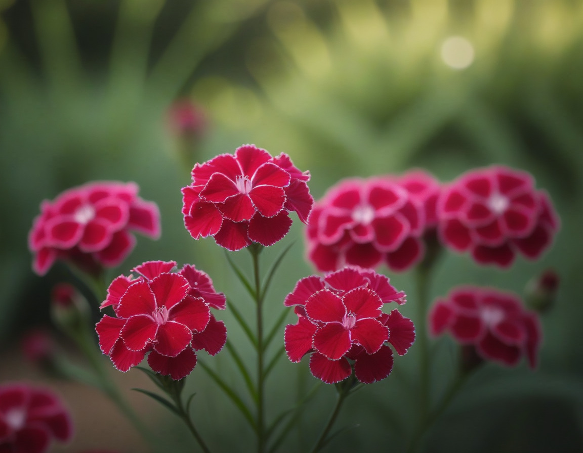 Bartnelke, Dianthus barbatus – Steckbrief & Pflege