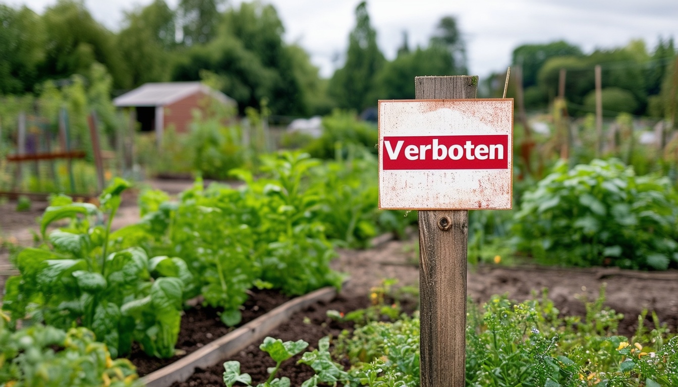 Ist das Errichten eines Hauses oder Gartenlaube im Kleingarten gestattet?